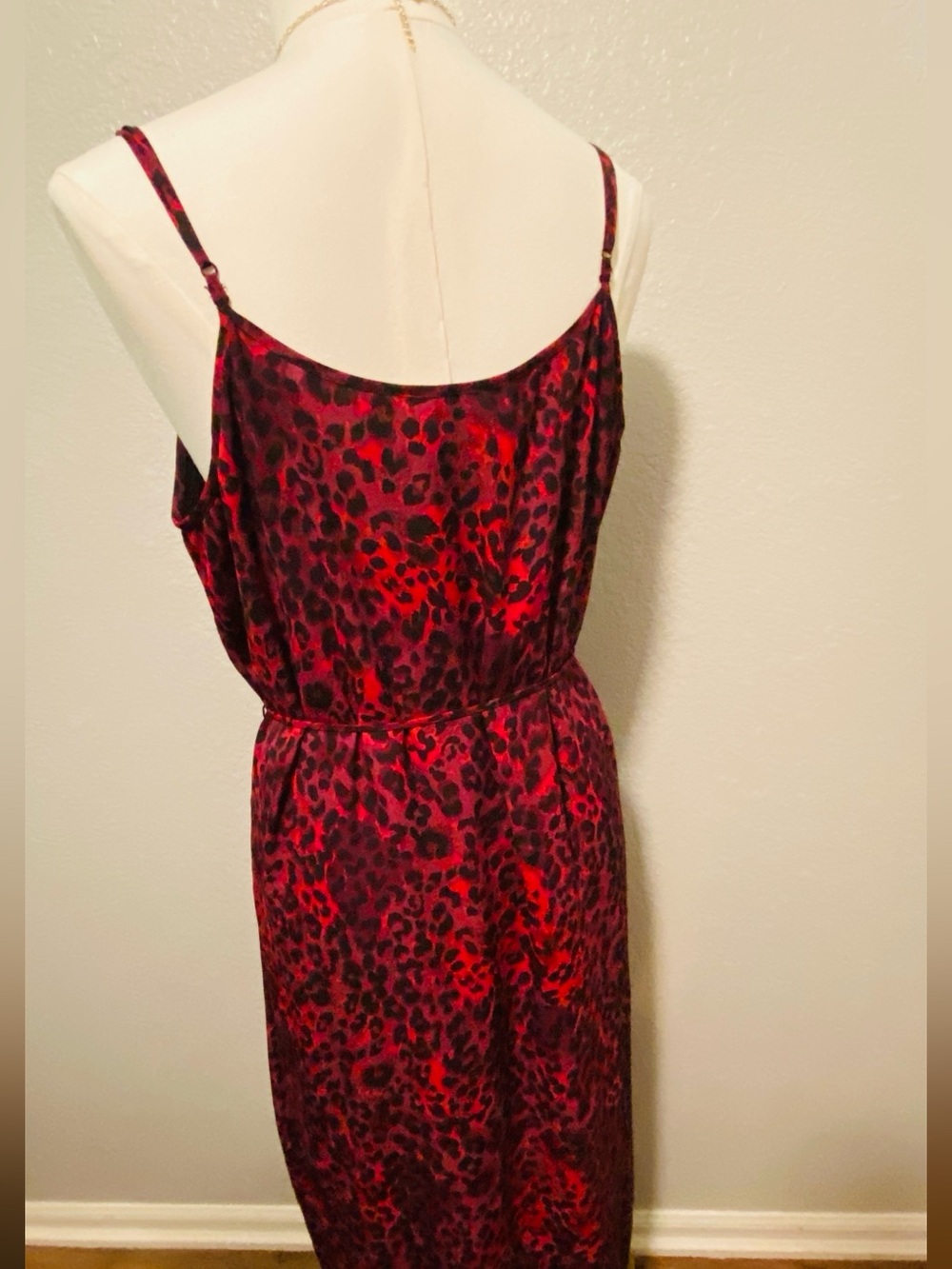 Maurices Red and Black Leopard-Print with a hint of purple - Picture 14 of 16